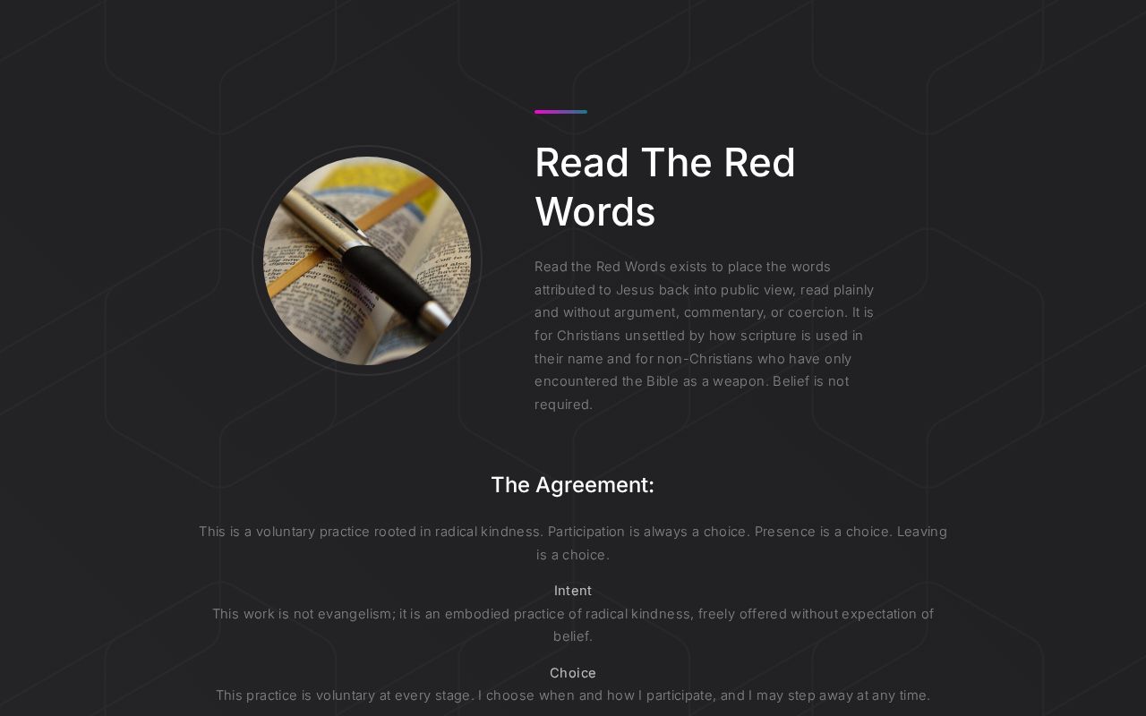 Read The Red Words